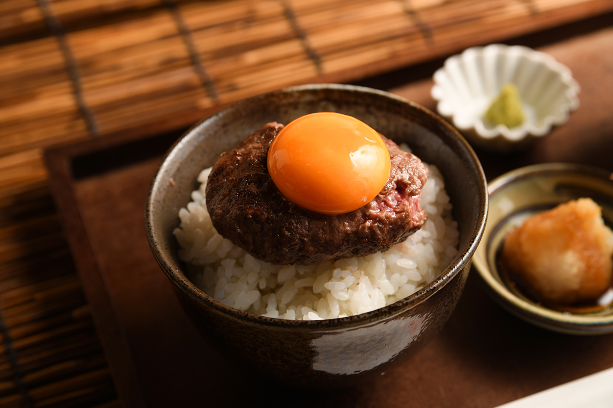 炎風イチオシ！炎風ハンバーグ定食